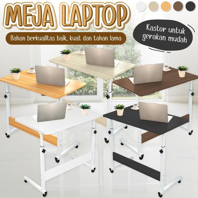 BG Meja Komputer - Computer Desk model 1812 ( BROWN AND BLACK )