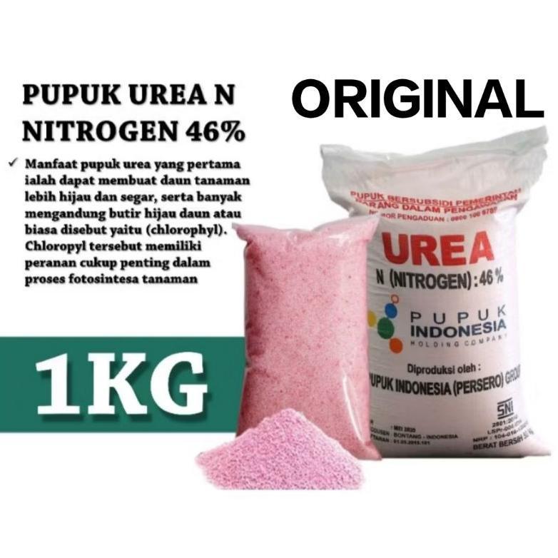 Promo Cod Urea 1Kg  Nitrogen 46% Original Pupuk Penyubur Tanaman Pupuk Murah ....