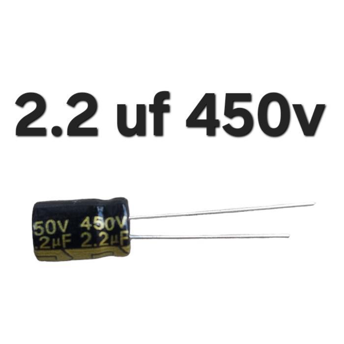 ( 2.2 uf 450v ) 2.2 uf mikro 2.2uf 2.2mikro 400v 350v 450v elko elco 450v2.2uf 400v2.2uf v volt psu 