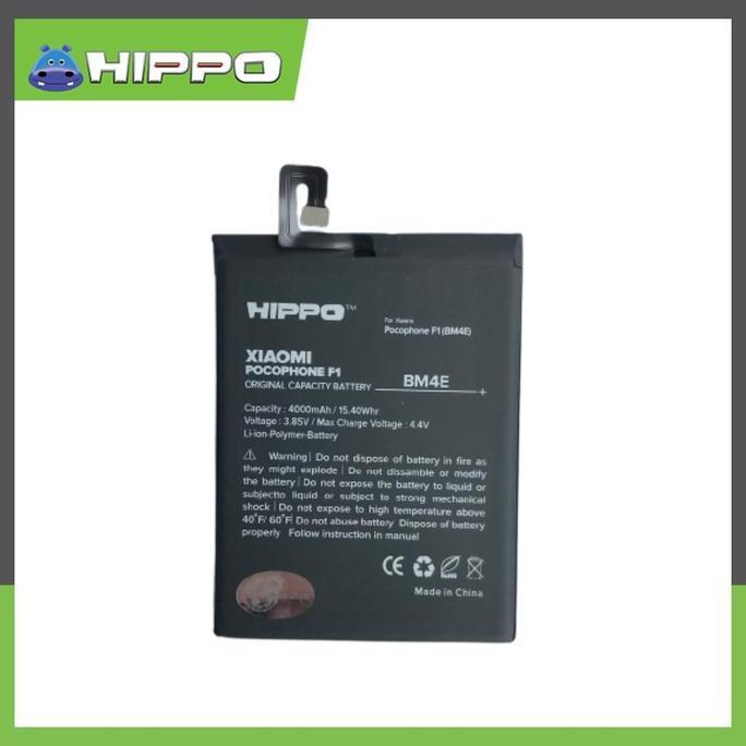 Hippo Baterai Pocophone F1 BM4E 4000 MAH