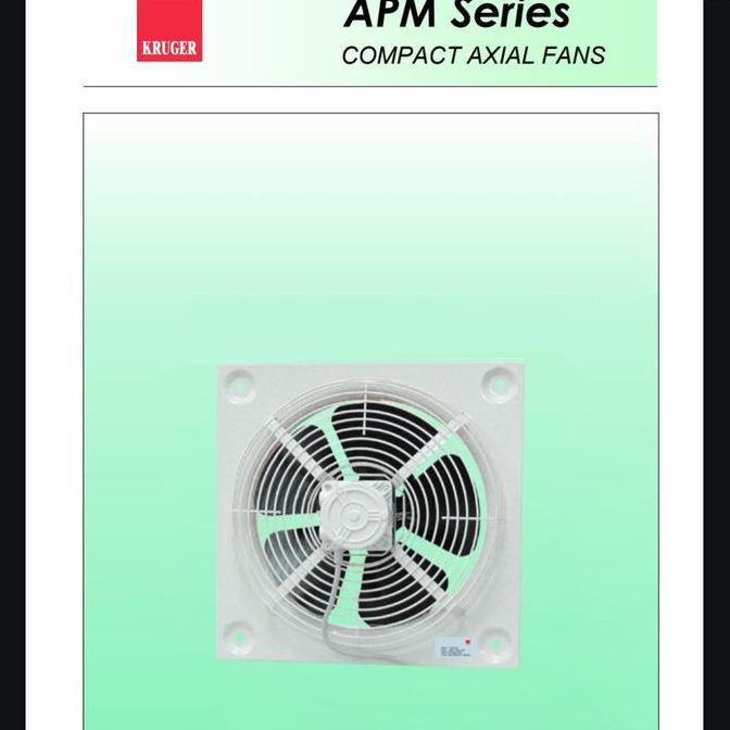 Promo Exhaust Compact Axial Fan Kruger Type Apm-315 12Inc 220V 1P Cod