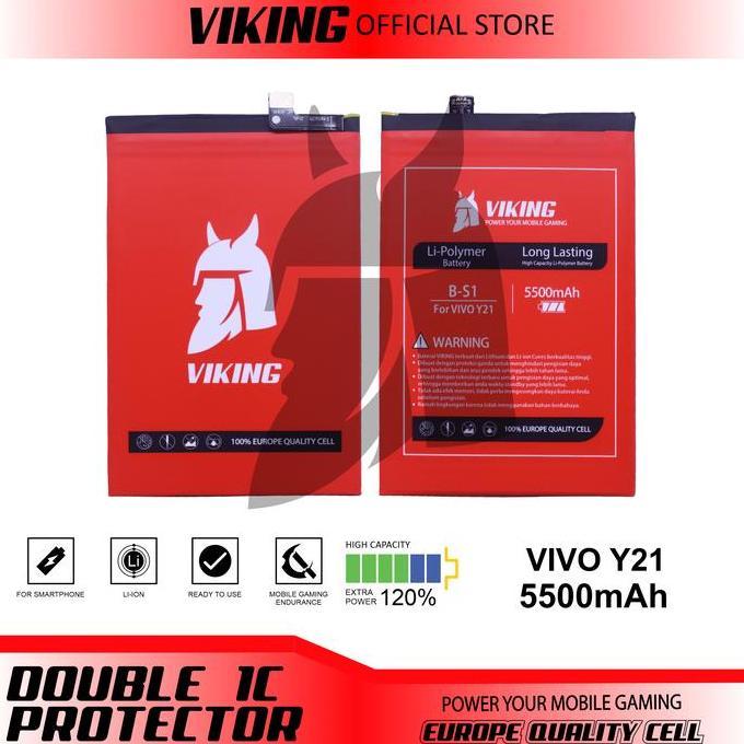 VIKING Baterai Y21 2020 - Y21s - Y33s - Y21t B-S1 Double Power