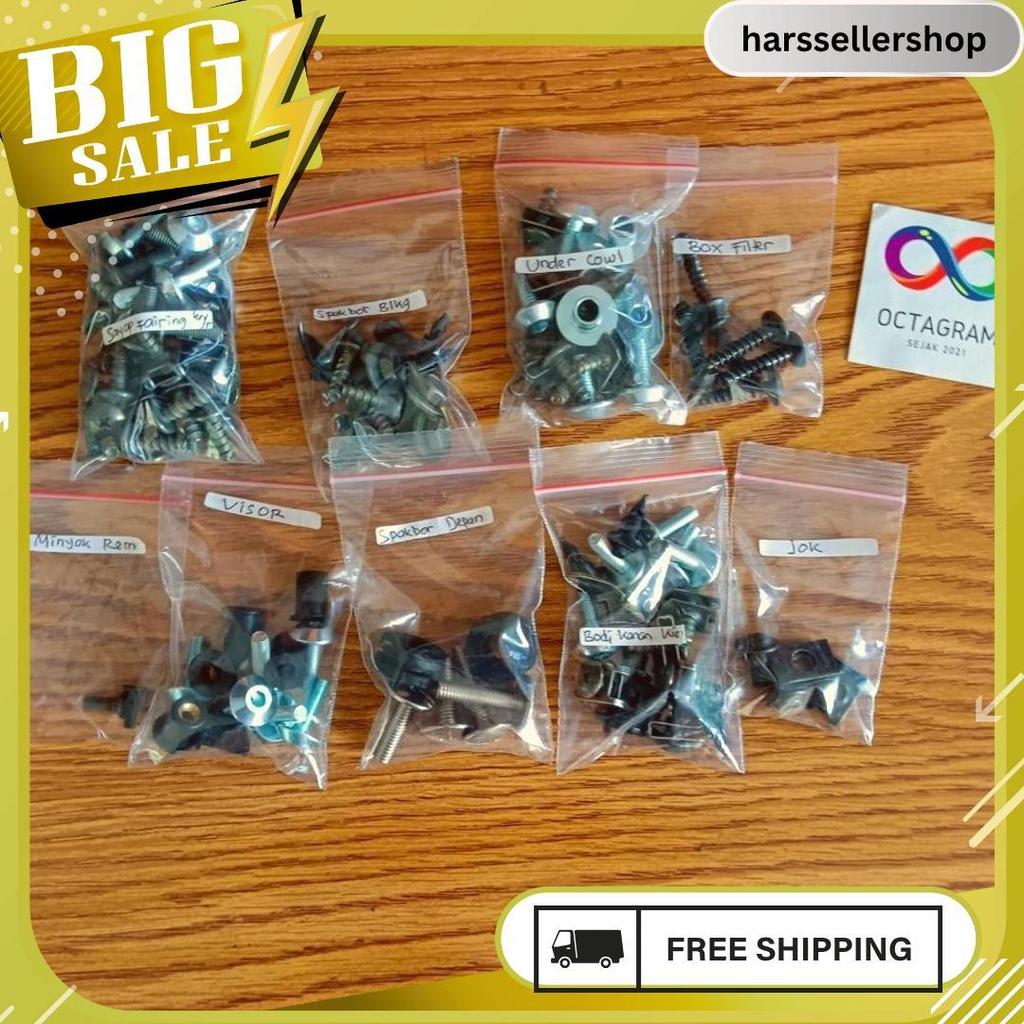 Baut Full Set Body Gsx 150R/Baut Body Full Set Suzuki Gsx 150R Flash Sale