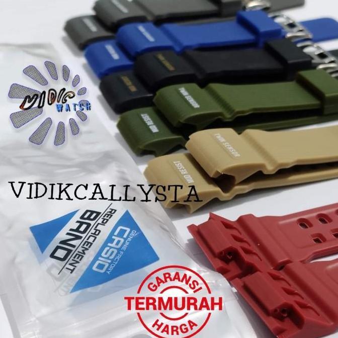 DI50 >> STRAP TALI JAM TANGAN CASIO GG 1000 GSG 100 GG1000 GG-1000 BAND STRAP