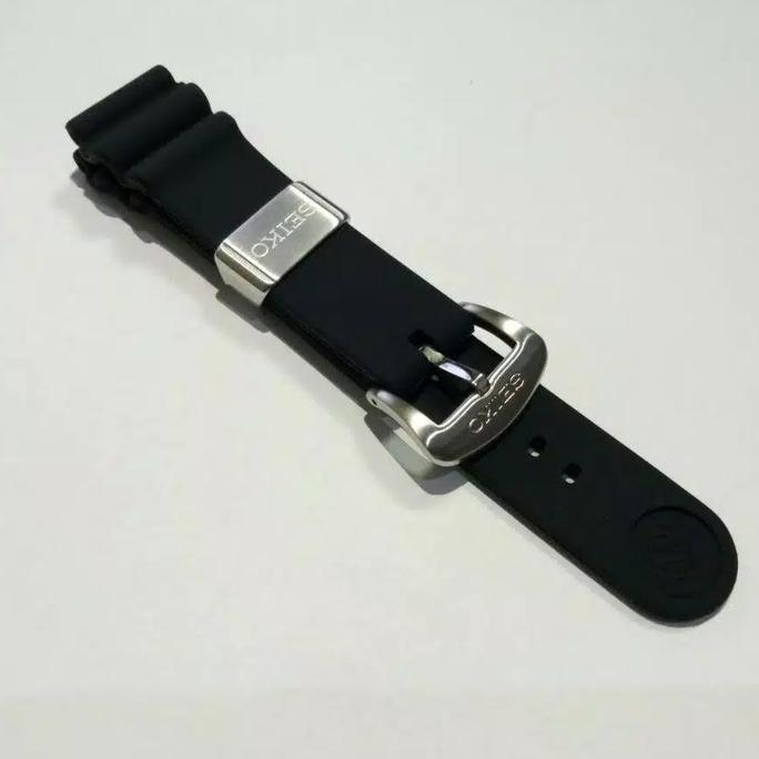 DF331>> TALI JAM TANGAN SEIKO DIVER 22MM SILIKON STRAP SEIKO DIVER SAMURAI