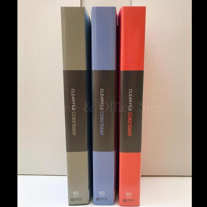 Clear File King Jim A4 132C-3C 60 Pockets / Clear Holder A4 60 Pocket