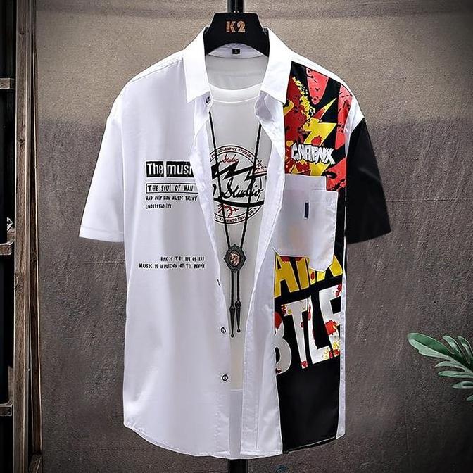 DS16 >> Setelan Kemeja Pendek Soul dan Celana Pendek Kayser Pria