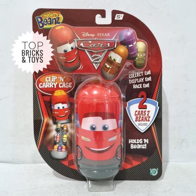Mighty Beanz Disney Pixar Cars 2 Clip n Carry Case