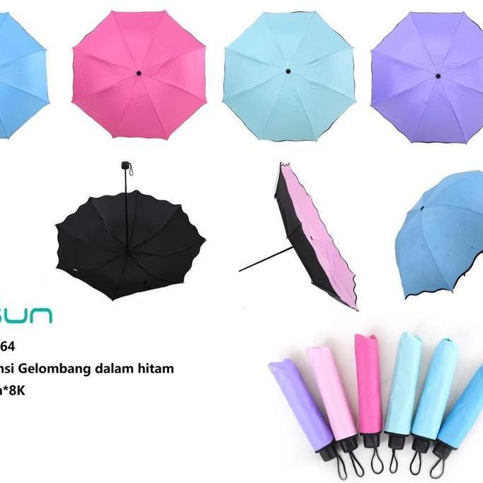 Promo Payung Lipat 3D Magic Uv Cod