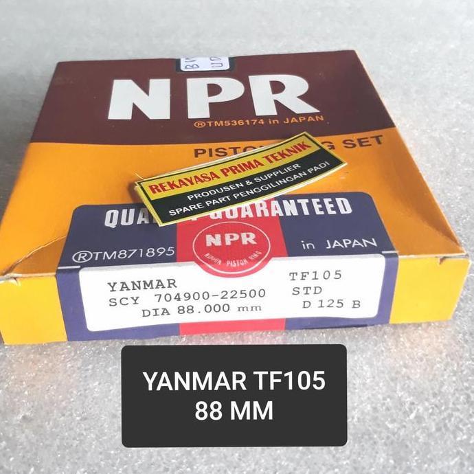 $$$$] TF105 88 MM RING PISTON DISEL YANMAR TF 105 10.5 PK HP TRAKTOR