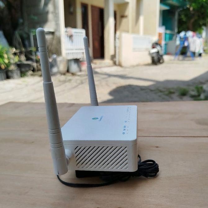 ZTE F663NV9 SUPPORT OLT EPON / GPON SECOND ONT / Modem Xpon F663NV9 Epon Gpon Lengkap Adaptor 12v 1A