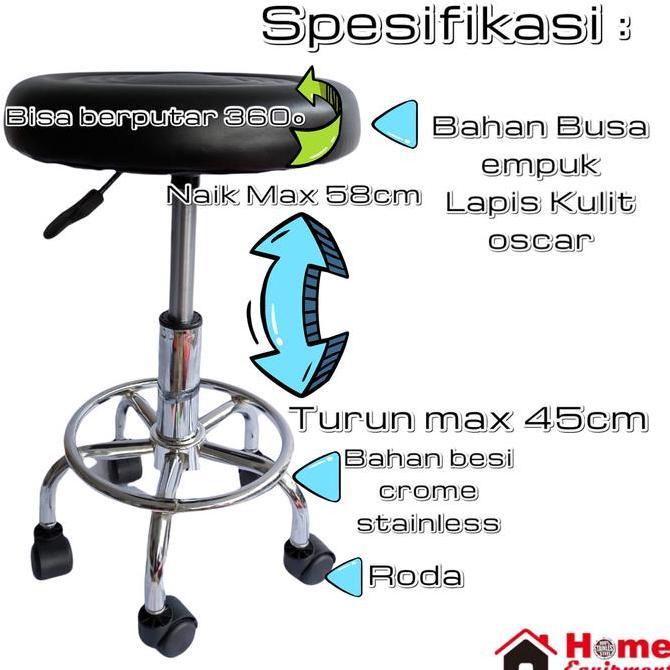 Promo Kursi Kerja Kursi Belajar Kursi Serba Guna Bisa Turun Naik Dan Putar Cod