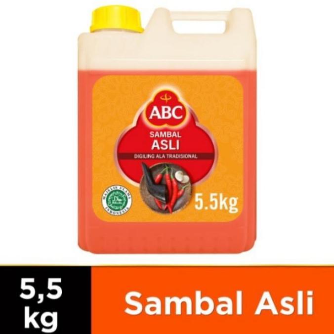Abc Saos Sambal Jerigen 5.5 Kg RDN