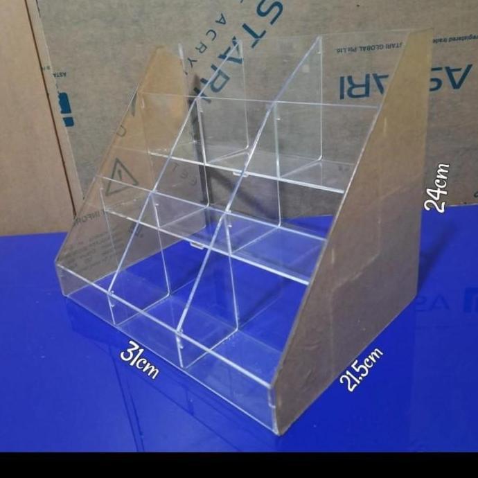 display Acrylic rak kopi seduh ES