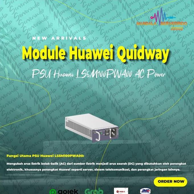 PSU Huawei LS5M100PWA00 AC Power Module Huawei Quidway switch hub Grosir Termurah