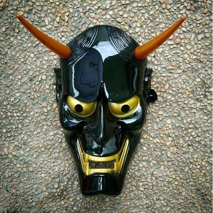 ><><><] topeng god jepang oni hannya anime manga Halloween