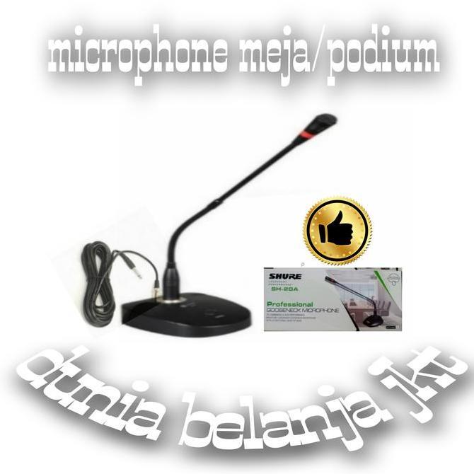 MICROPHONE PODIUM/MEJA SHURE SH-102 Original