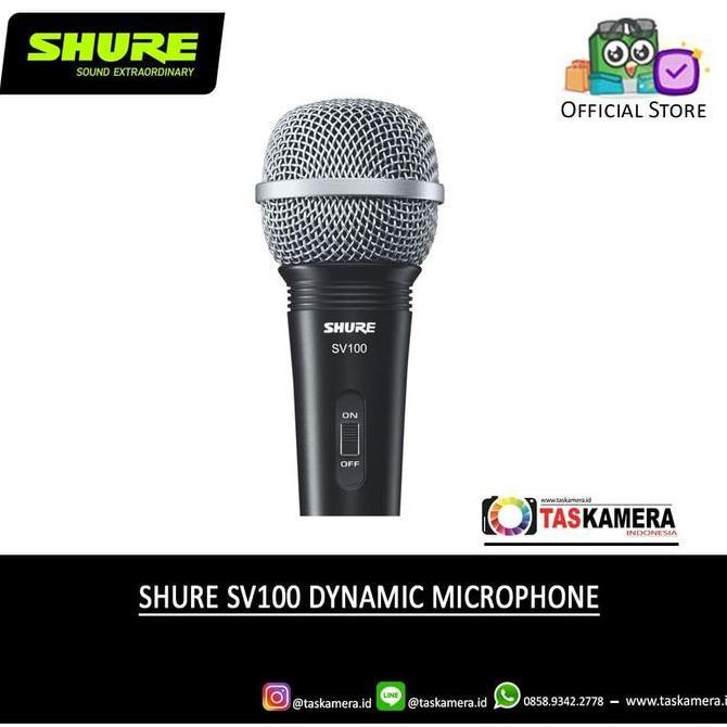 SHURE SV100 Dynamic Microphone - Mic SHURE Original