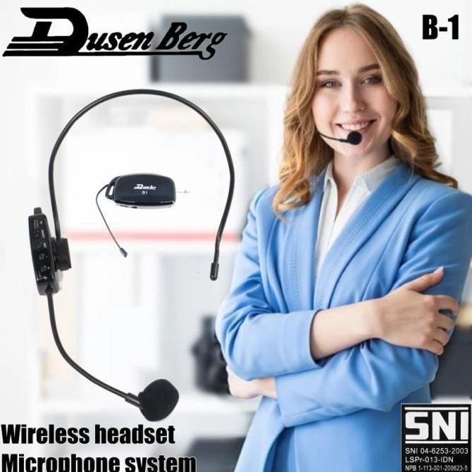 Mic imam Wireless dusenberg B 1 Bando Wireless Connect Amplifier Toa Original