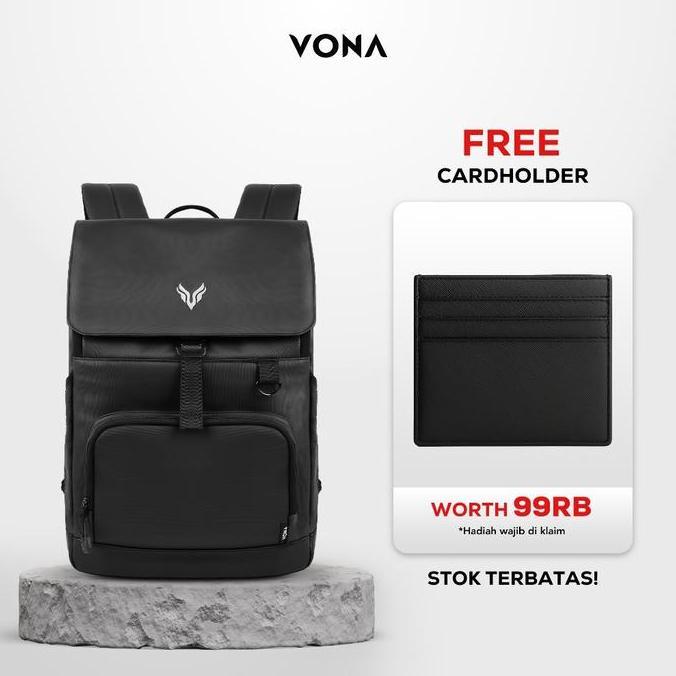VONA Nexus Backpack - Tas Ransel Laptop Pria Tas Outdoor Pria