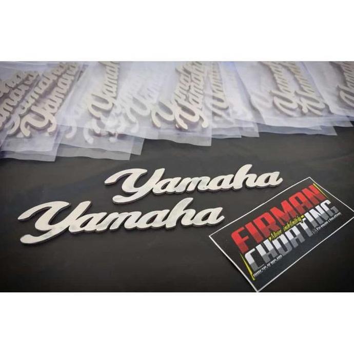 HARGA DISC - Emblem Yamaha Tangki Rx King Rxs Rxk Yt115 Custom Stenlis (Sepasang)