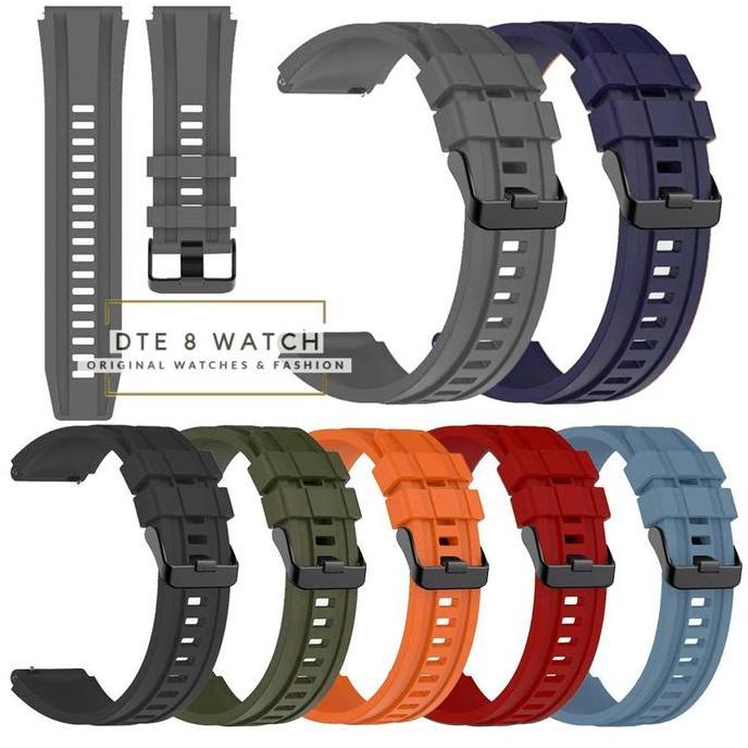 DF327>> Strap Zeblaze Ares 3 Pro Silikon Rubber Wings 22mm Wg Quick Release