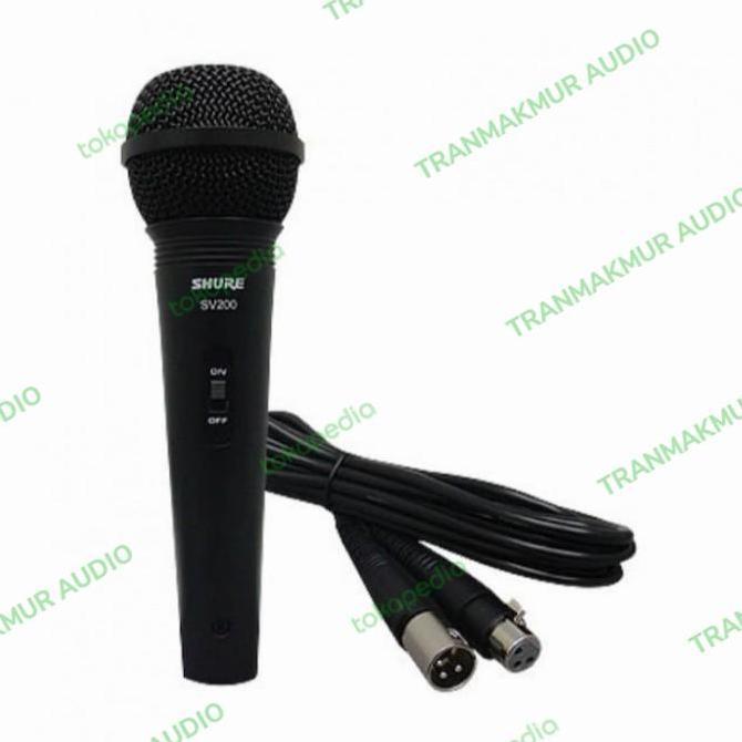 Mic Shure SV200 Mic pegang Shure Dinamic ORIGINAL Original