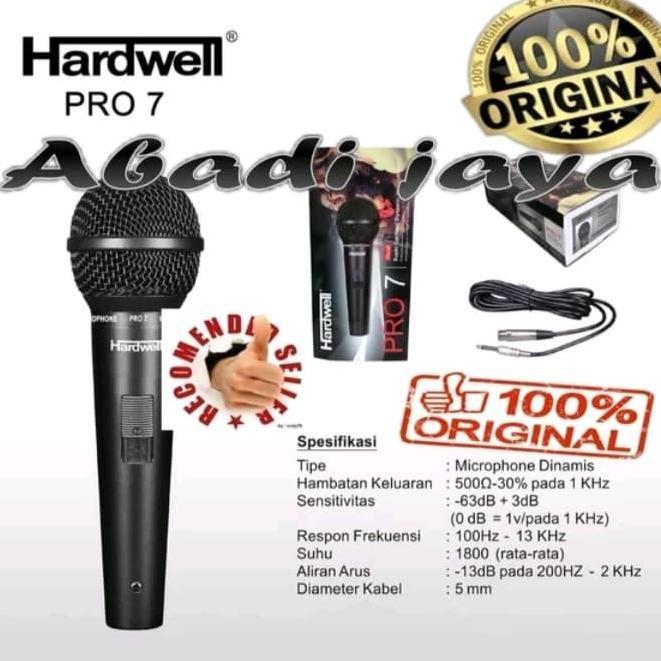 mic kabel hardwell pro7 hardwell pro 7 ORYGINAL HARDWELL PRO7 PRO 7 Original