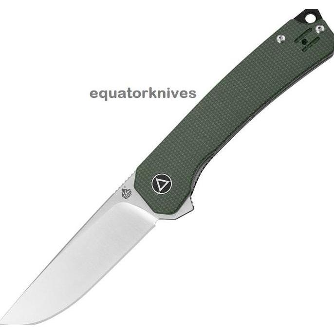 Qs139C Qsp Knife Osprey Linerlock Green Micarta