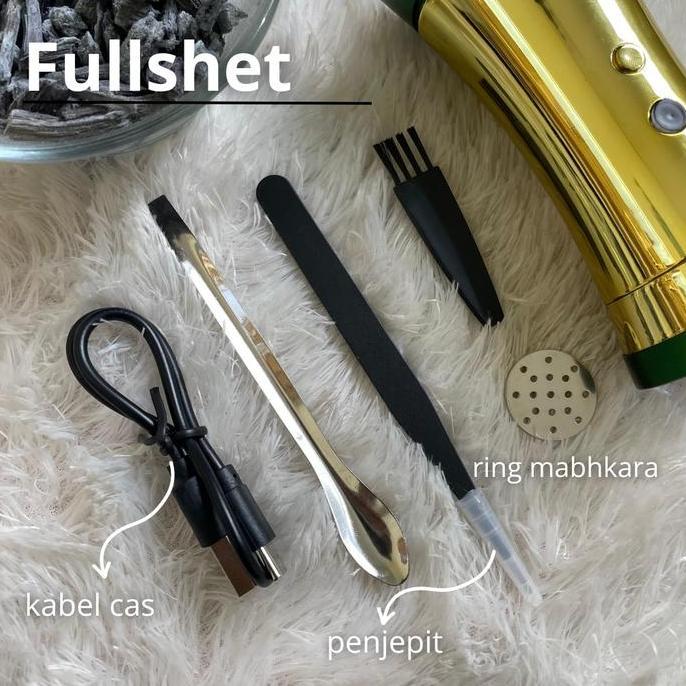 Dupa Elektrik X019 / Bukhur Elektrik / Tempat Dupa Electrik / Mabhkara Portable / Pembakaran Dupa El