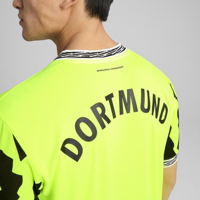 PUMA Jersey Borussia Dortmund Anniversary Pria Yellow Alert-Black