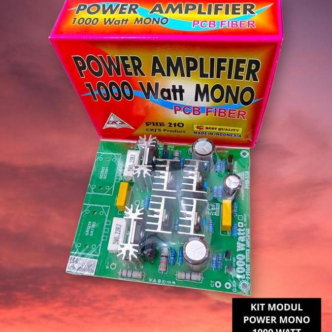 "'''] Kit Driver Power Mono Scorpio PHB 210 1000W PHB210 Modul Amplifier