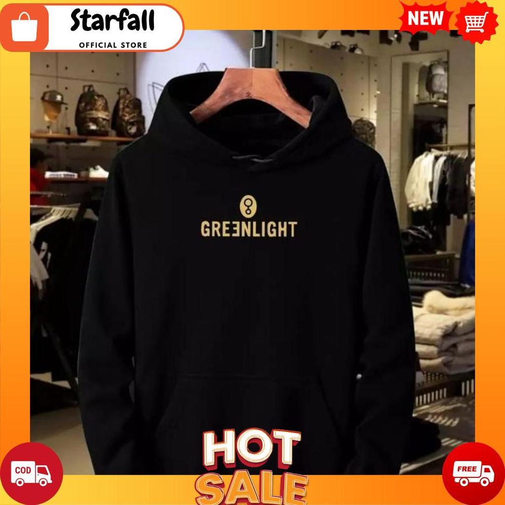 JAKET SWEATER HOODIE GREENLIGHT PREMIUM TEXT GOLD [B1][B1]