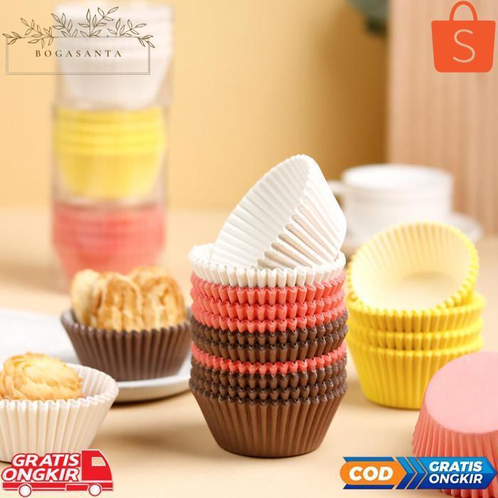 WDM-2227 He13 [100 PCS] MINI CUP NASTAR CUP KERTAS KECIL CUP KUE KERING ALAS COOKIES CASES CETAKAN R