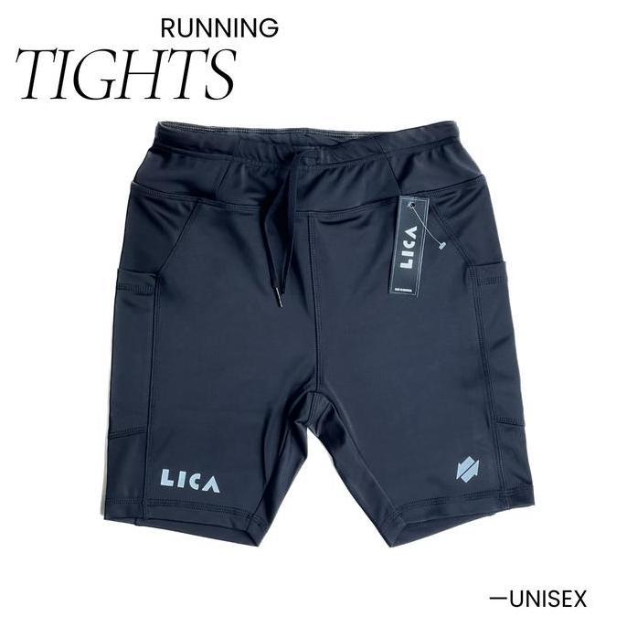 RUNNING TIGHTS "EVOLVE UNO" - BLACK ORIGINAL DAN TERPERCAYA