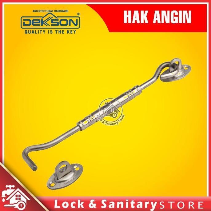 Penahan Jendela Alumunium/Kayu Hak Angin Dekson Dekkson HA DKS NEW 8" SS HARA