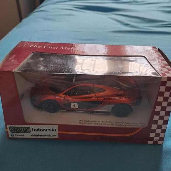 #@#@#@#@] Kinsmart Mclaren P1 orange baru