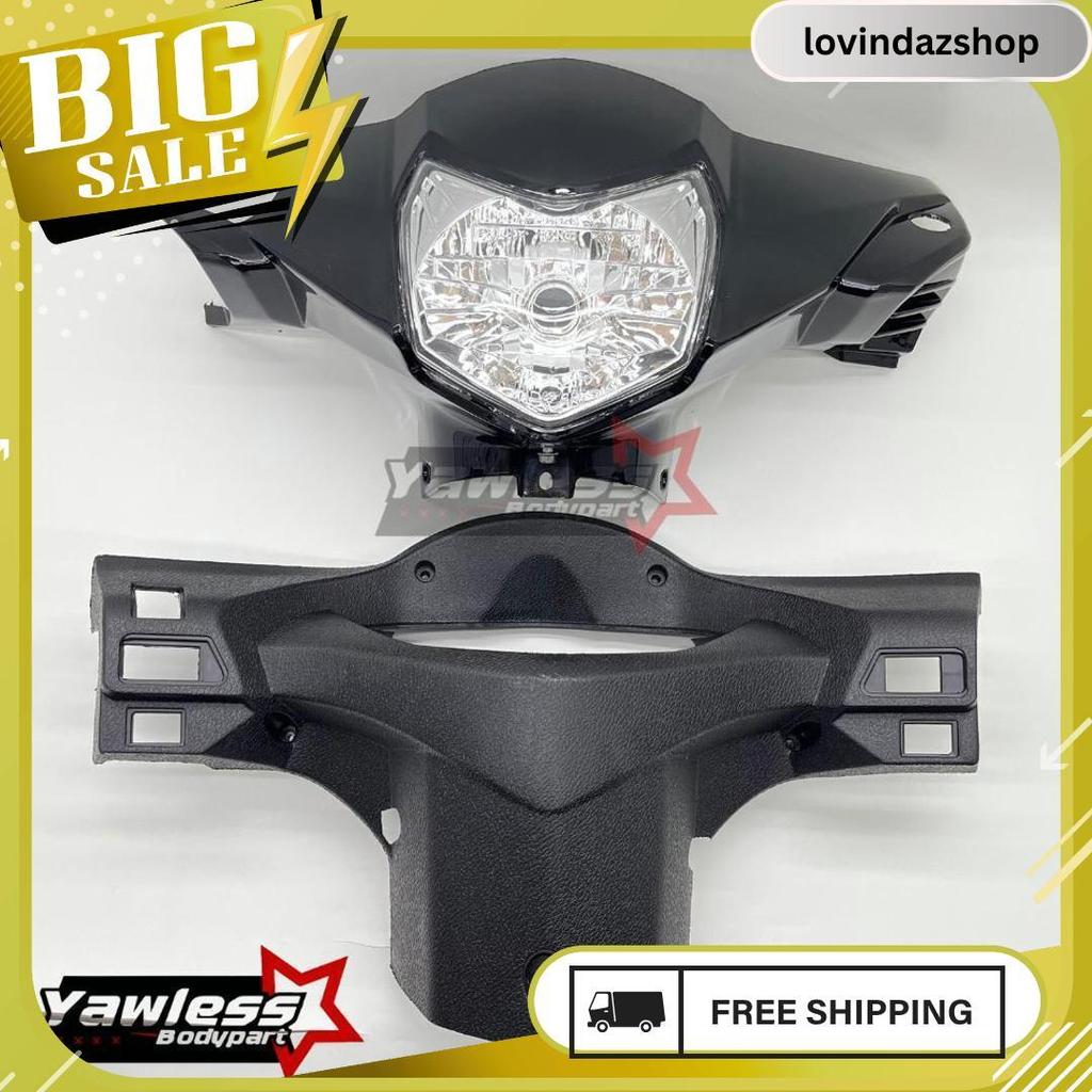Batok Depan Belakang Revo Lama / Batok Revo 2008 / Batok Revo Honda 110 Hitam Gratis Ongkir