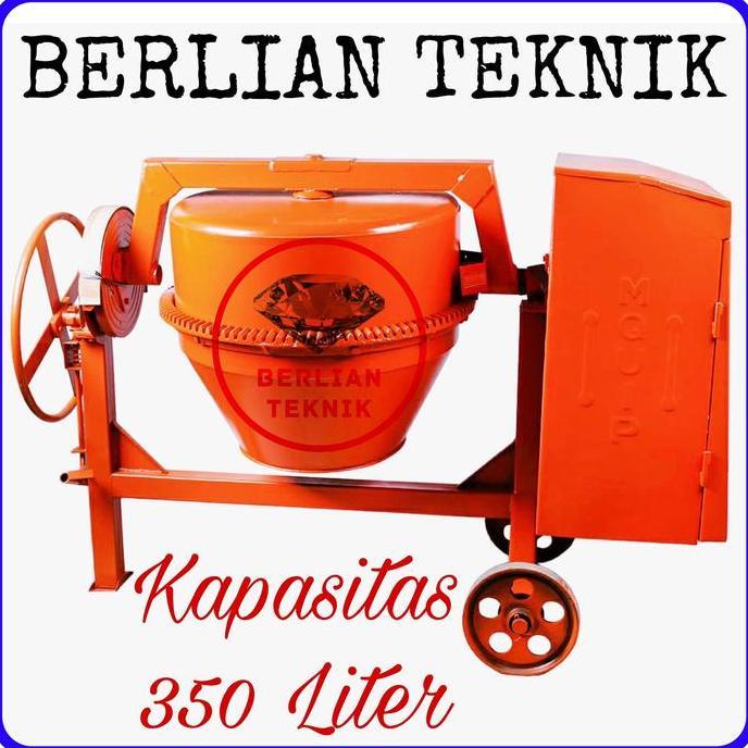 Beton Molen Concrete Mixer Semen MQUIP 350 Liter
