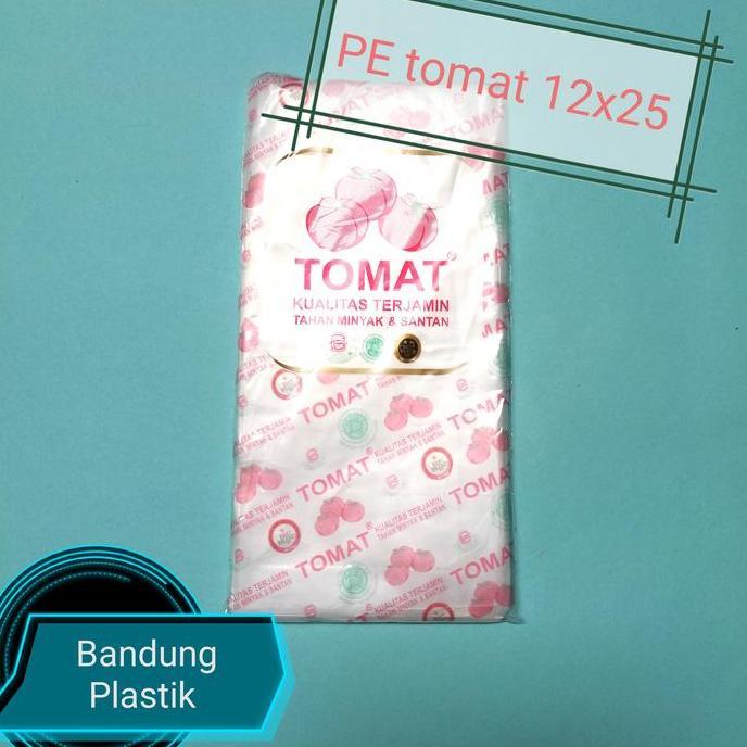 Plastik PE Tomat 12x25 / plastik minyak / santan