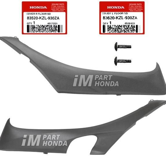 83520-KZL-930ZA 83620-KZL-930ZA Cover Dek Lantai Kanan Kiri Spacy Karbu Fi