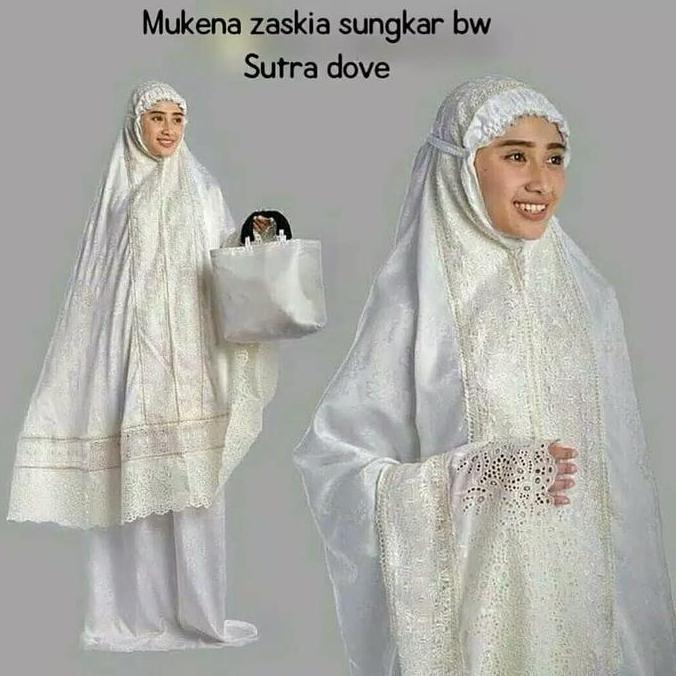 Terlaris Mukena Zaskia Sungkar Bw Sutra Dove