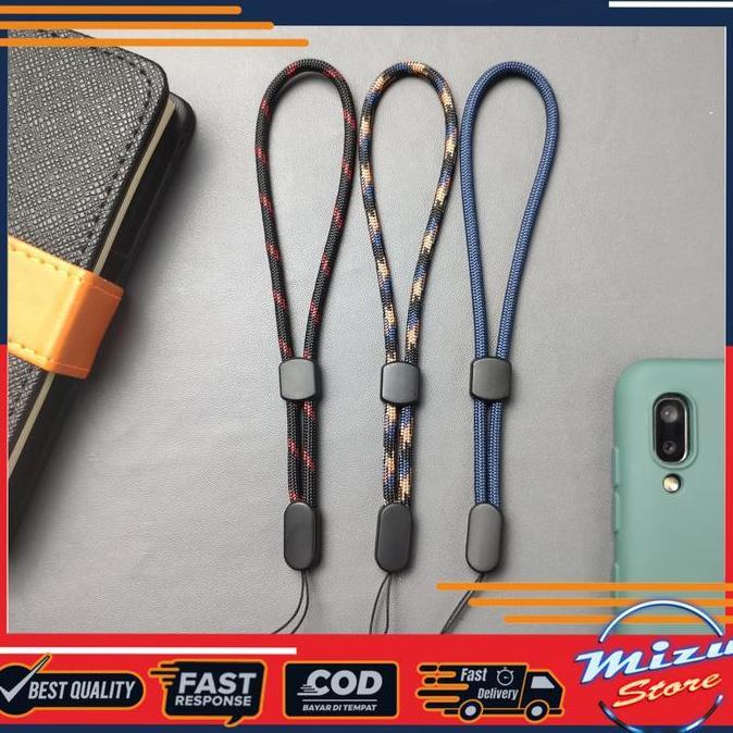 WRIST STRAP PARACORD LANYARD HAND/FINGER TALI GANTUNGAN HP/FLASHDISK