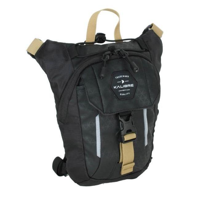 Tas Selempang Kalibre Argyle Thigh Bag 922021000 Black Legpack Tas Paha Tas Pria Slingbag Hitam Ping