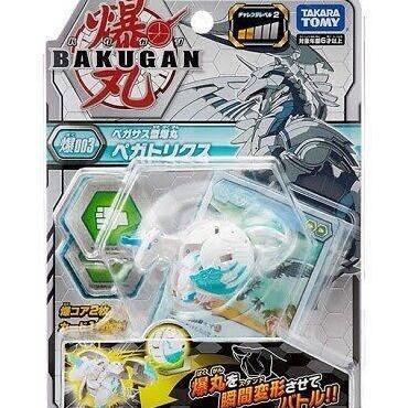BAKUGAN BBP003 BAKUGAN BOOSTER BASIC PEGATRIX WHITE BBP 003 BAKUGAN BATTLE PLANET BAKU 003 DRAGONOID