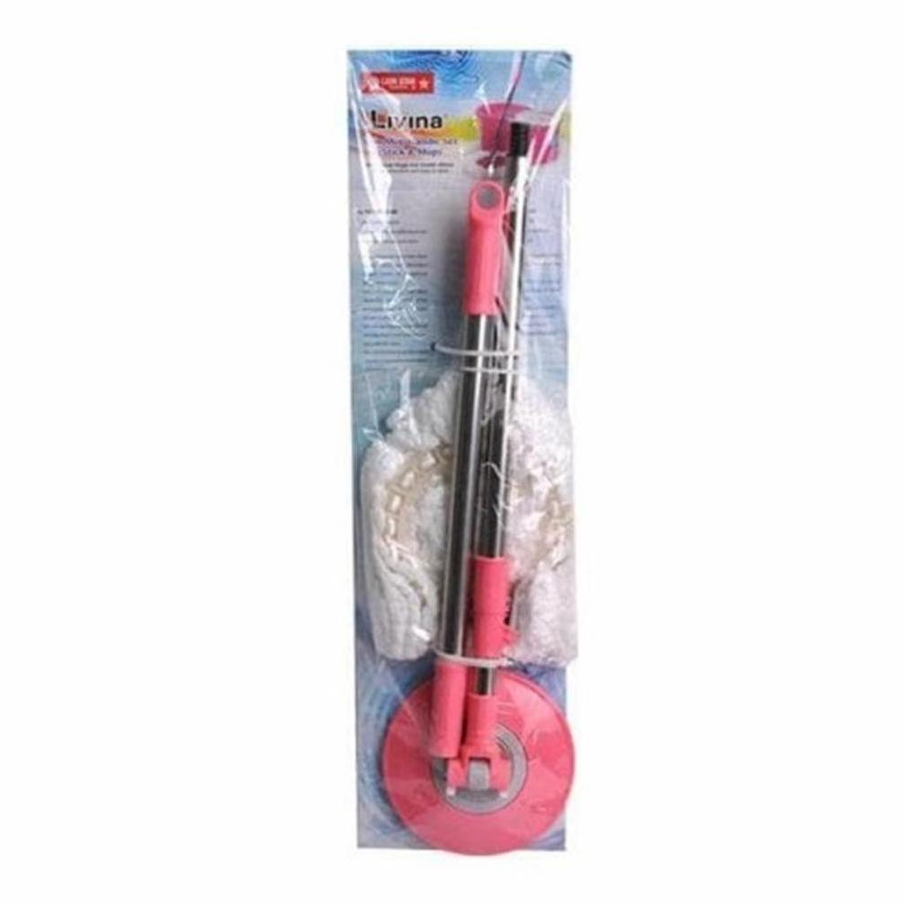 LION STAR Livina Spin mop Handle set /Pel lion star BM-51 Pel Lantai