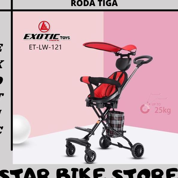 Baby Stroller Dorongan Anak Bayi Kereta Dorong Anak Exotic Lw 005 Lw 121 Pacific Lw