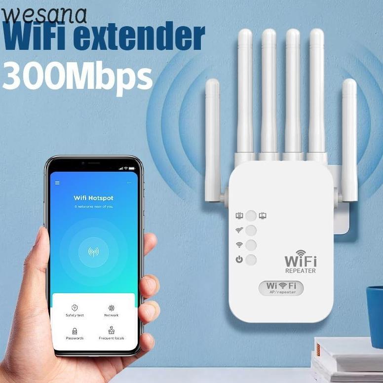 Signal Amplifier Penerima Pemancar Sinyal Alat Penyambung Wifi Jarak Jauh WIFI Repeater Wireless Rou