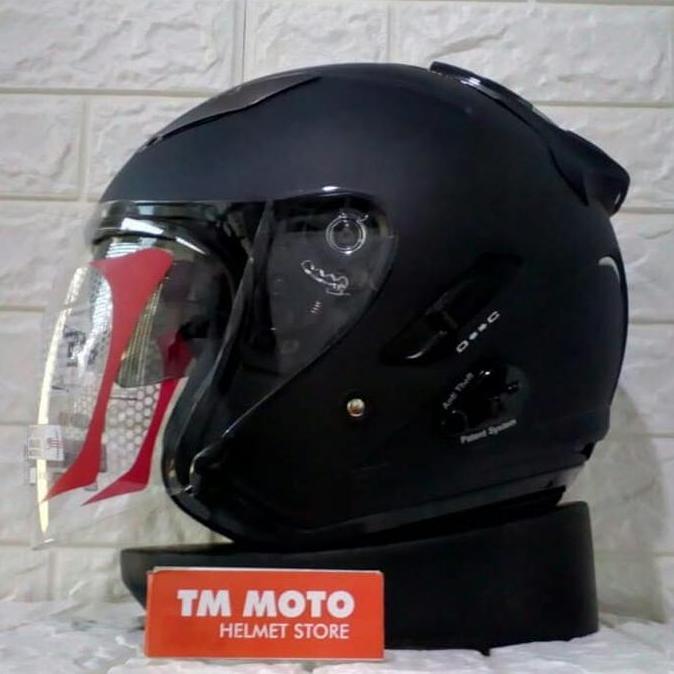 Helm KYT Galaxy Black Doff