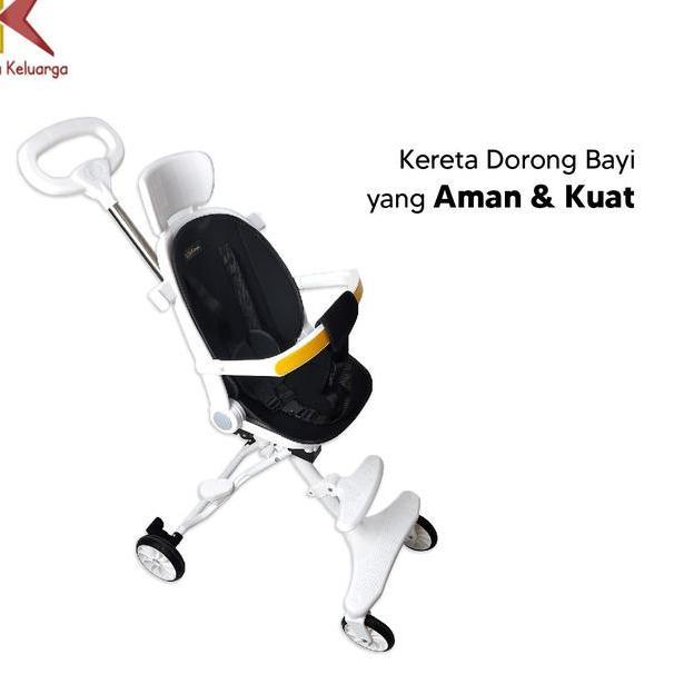 Cod Sk C772 Kereta Dorong Bayi Lipat Dua Arah Stroller Dorong Bayi Dengan Atap Kursi Dorongan Bayi